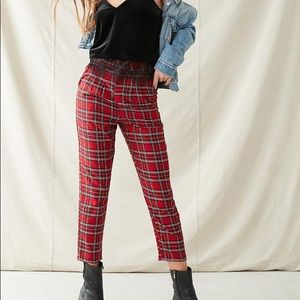urban renewal tartan plaid pants